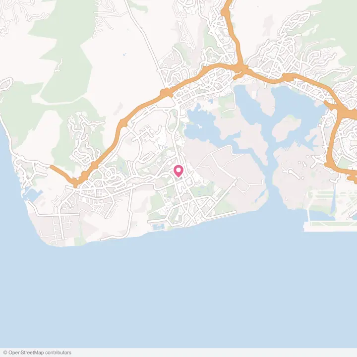 Map of the flower delivery area in Ewa Gentry, Hawaii