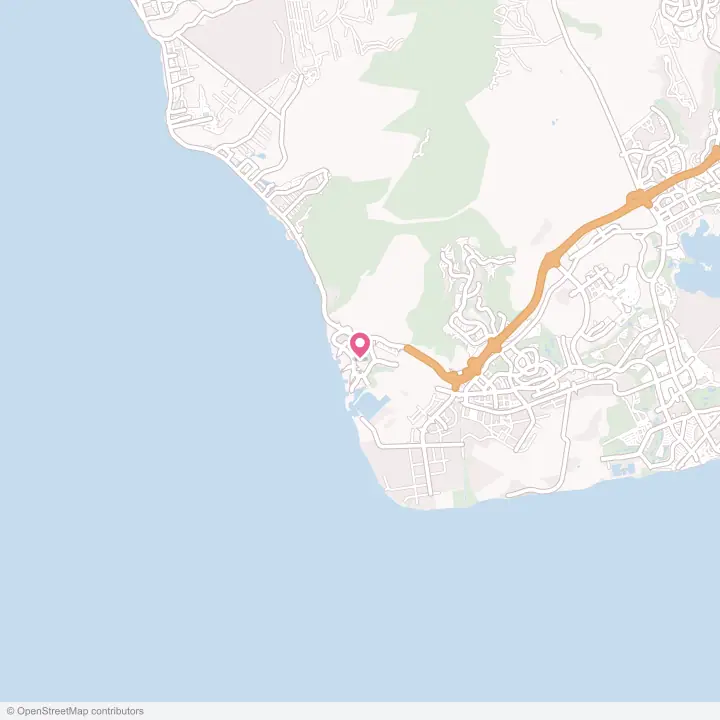 Map of the flower delivery area in Ko Olina, Hawaii