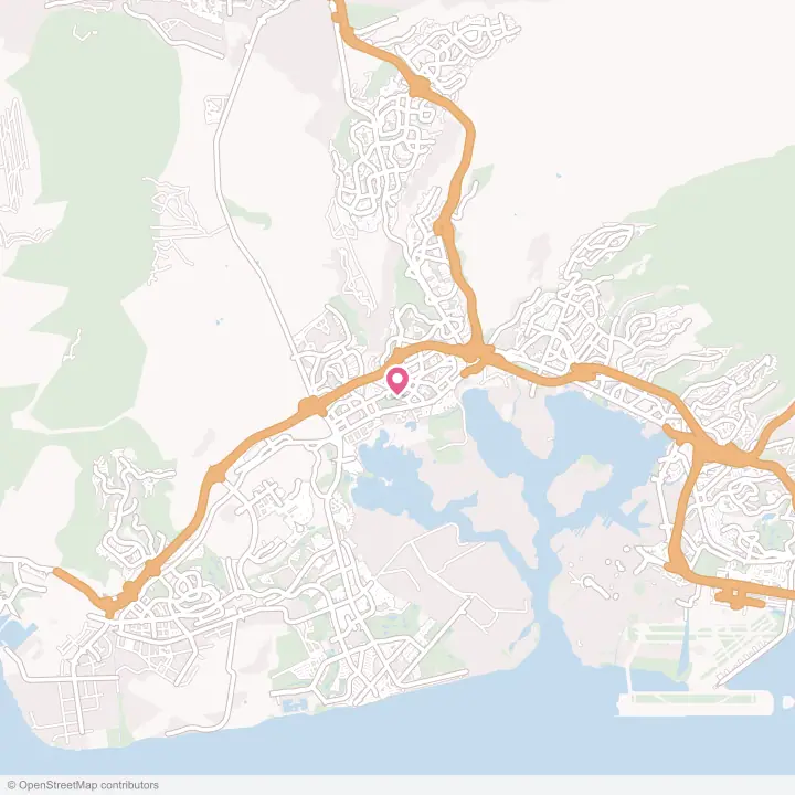 Map of the flower delivery area in Waipahu, Hawaii