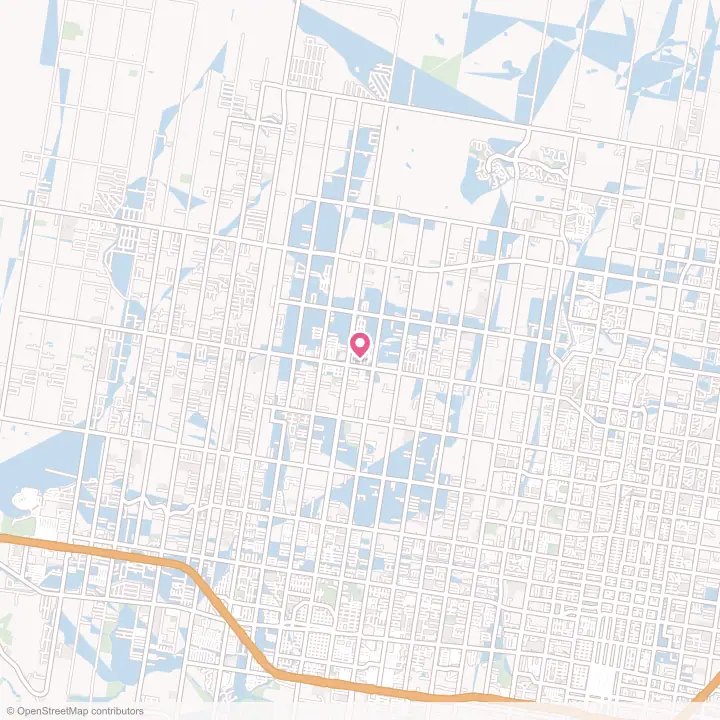 Map of the flower delivery area in Alton, Texas