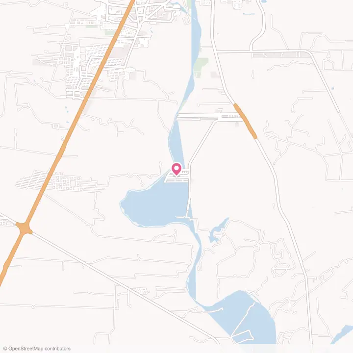 Map of the flower delivery area in El Cenizo, Texas