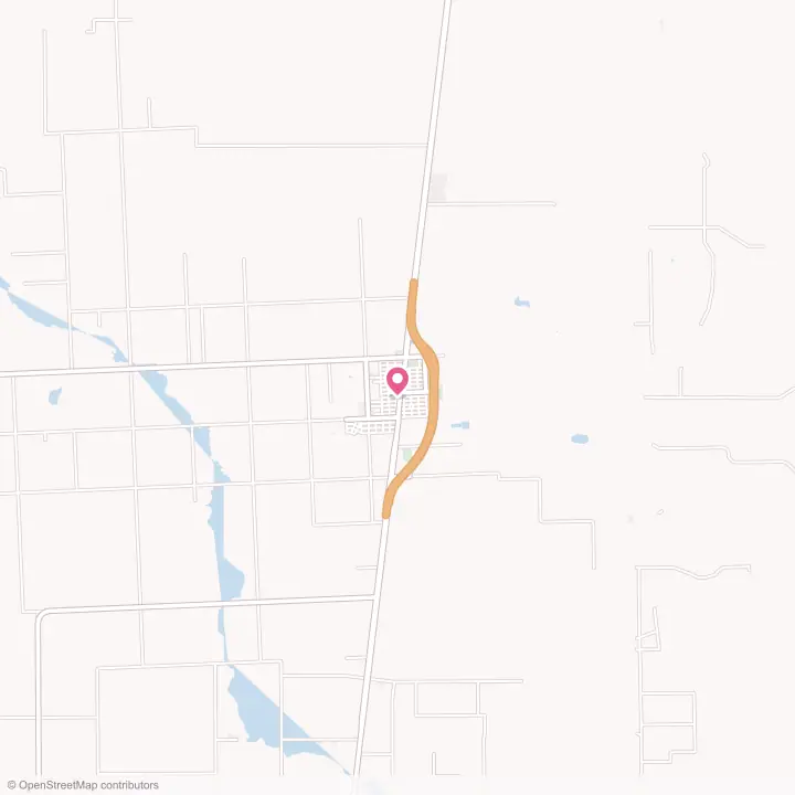 Map of the flower delivery area in Premont, Texas
