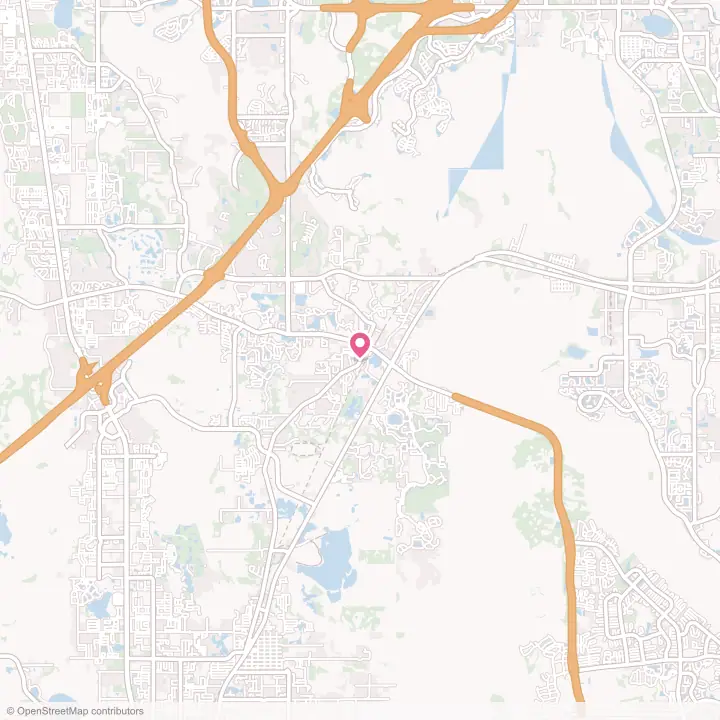 Map of the flower delivery area in Loughman, Florida