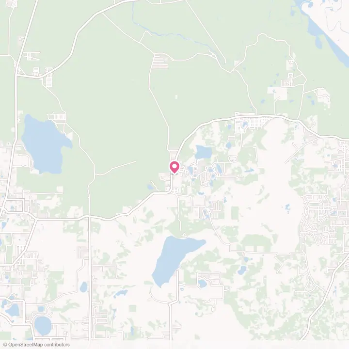 Map of the flower delivery area in Paisley, Florida