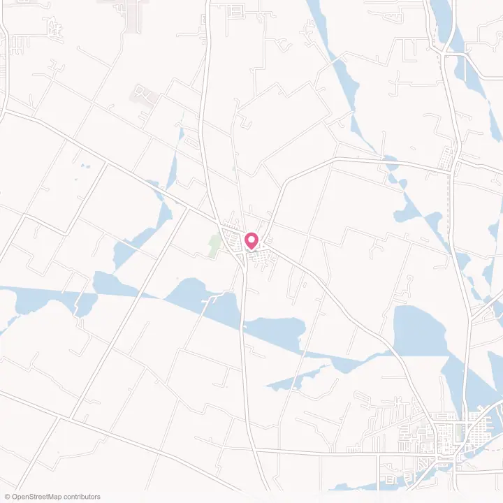 Map of the flower delivery area in Poteet, Texas
