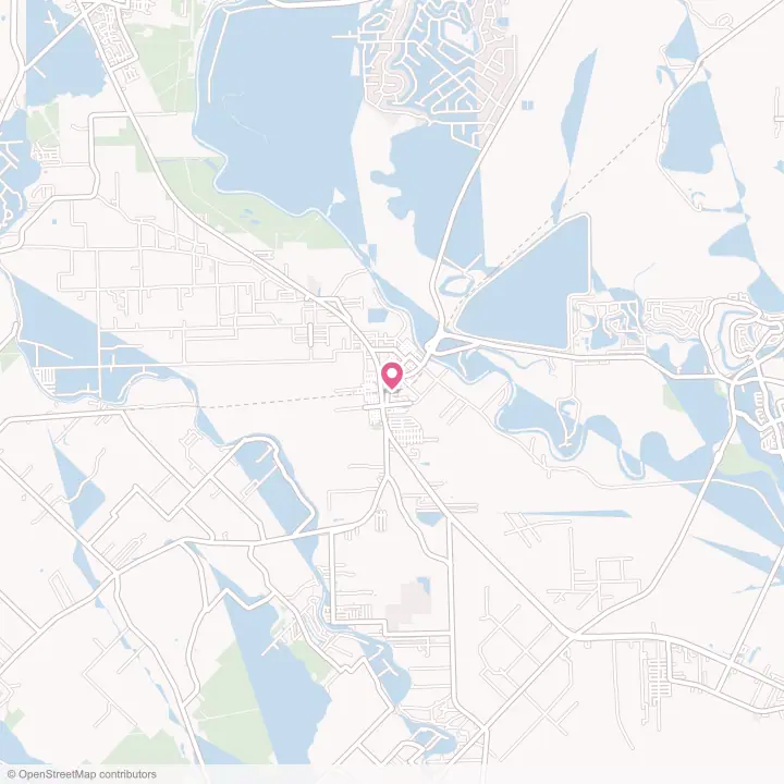 Map of the flower delivery area in Brazoria, Texas