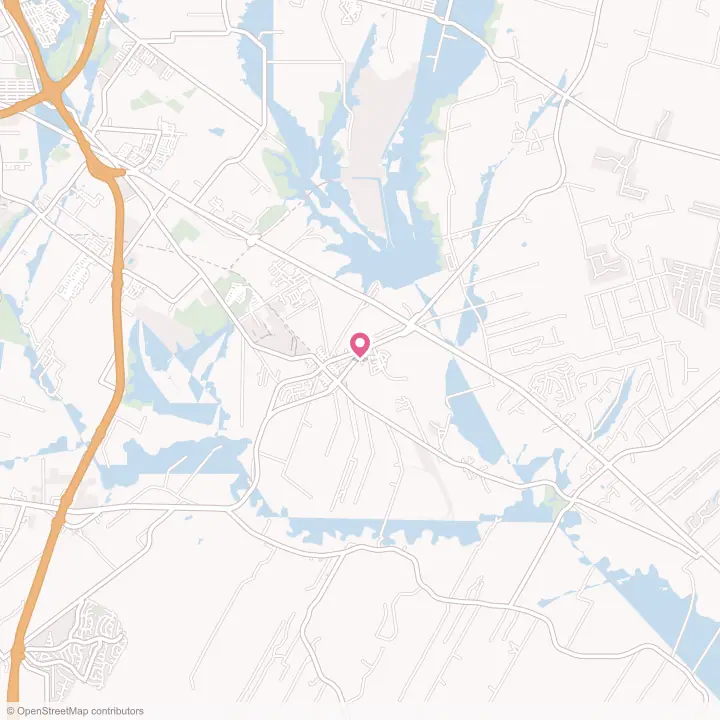 Map of the flower delivery area in Elmendorf, Texas
