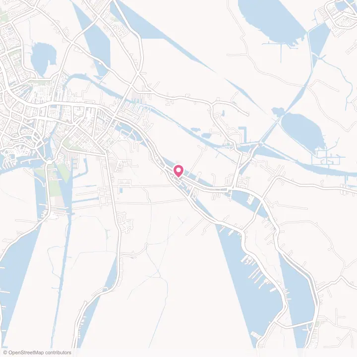 Map of the flower delivery area in Presquille, Louisiana