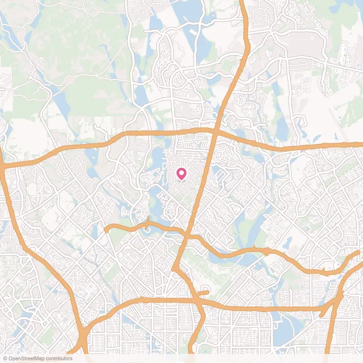 Map of the flower delivery area in Hill Country Village, Texas