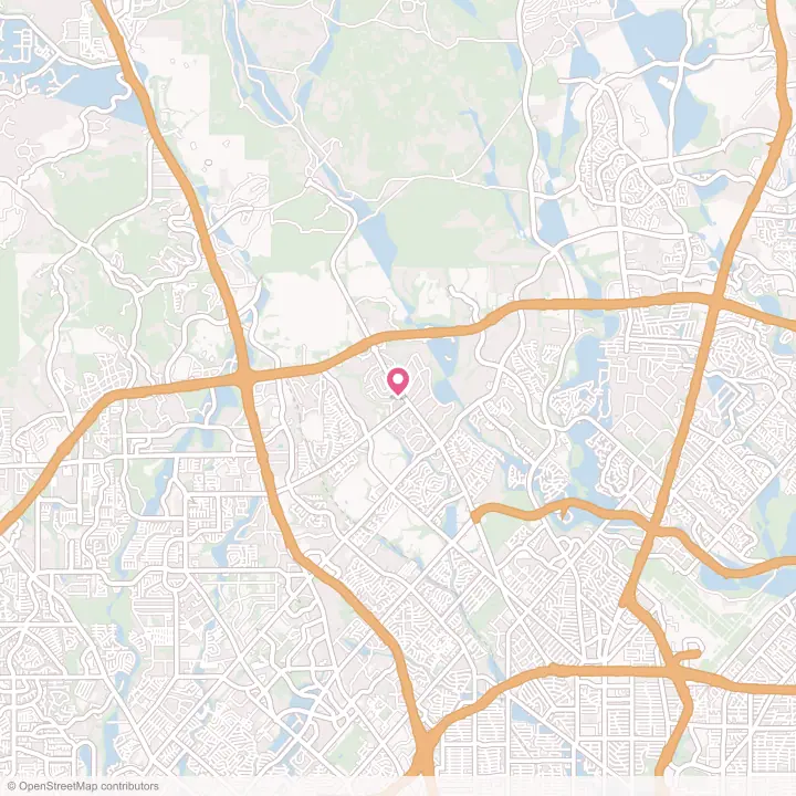 Map of the flower delivery area in Shavano Park, Texas