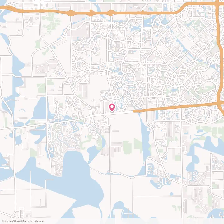 Map of the flower delivery area in Fulshear, Texas