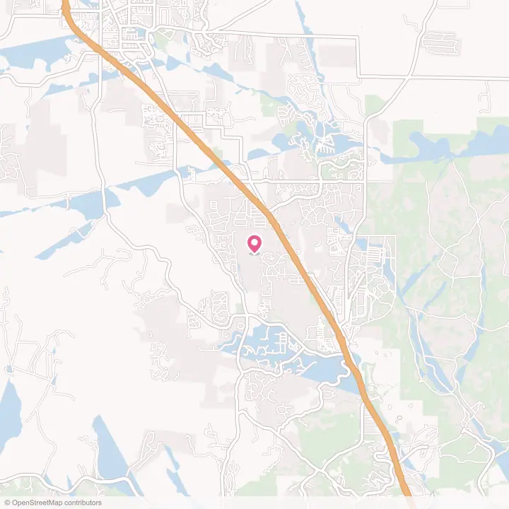 Map of the flower delivery area in Scenic Oaks, Texas
