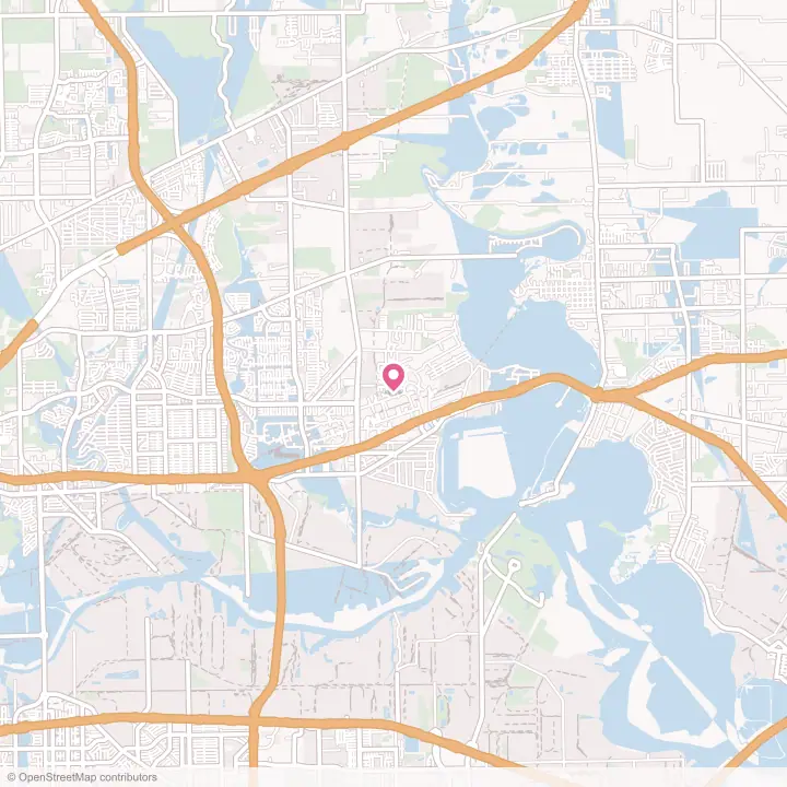Map of the flower delivery area in Channelview, Texas