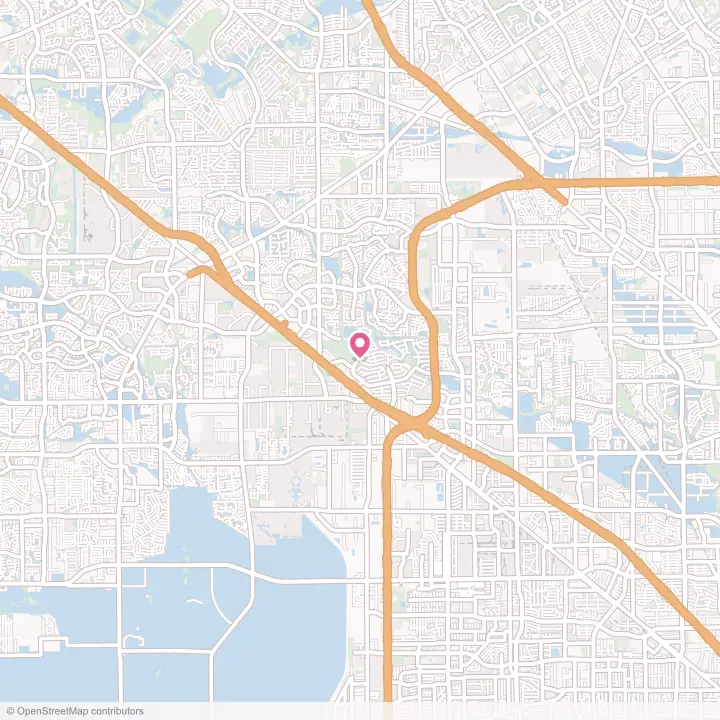 Map of the flower delivery area in Jersey Village, Texas