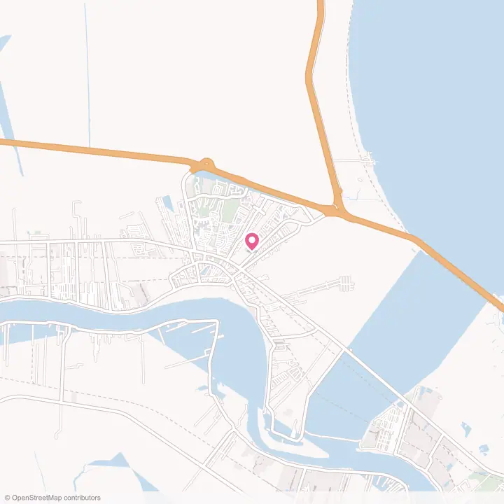 Map of the flower delivery area in Laplace, Louisiana