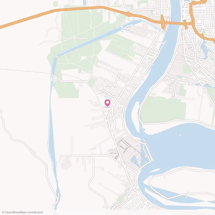 Map of the flower delivery area in Addis, Louisiana