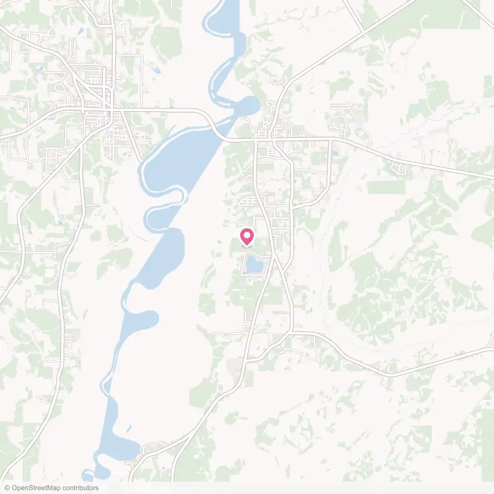 Map of the flower delivery area in Lake Mystic, Florida