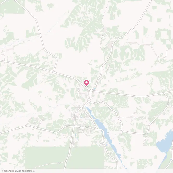 Map of the flower delivery area in Hosford, Florida