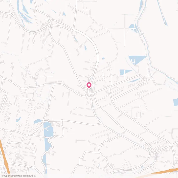 Map of the flower delivery area in Arnaudville, Louisiana