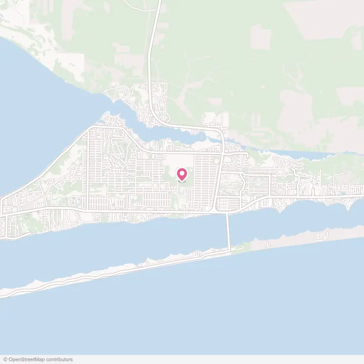 Map of the flower delivery area in Navarre, Florida