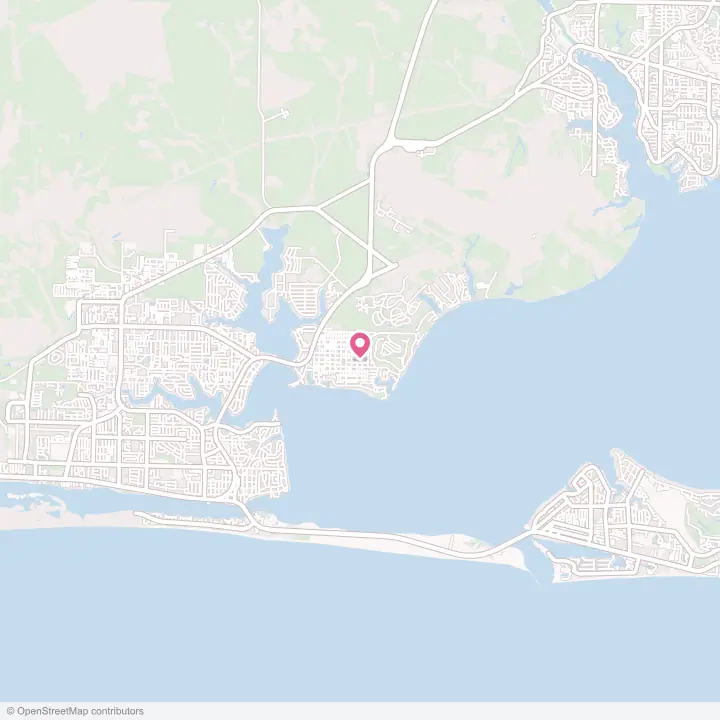 Map of the flower delivery area in Lake Lorraine, Florida
