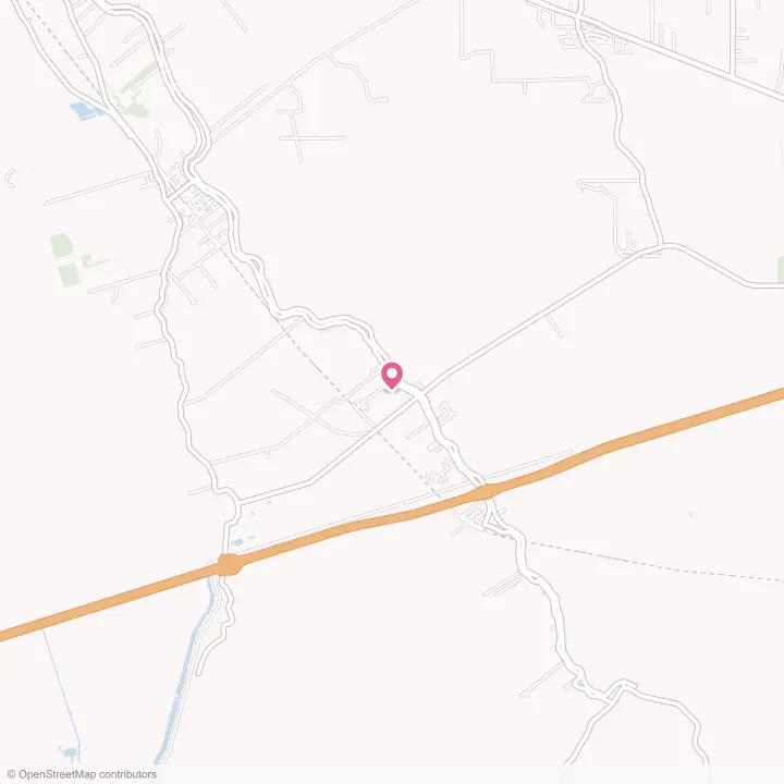 Map of the flower delivery area in Rosedale, Louisiana