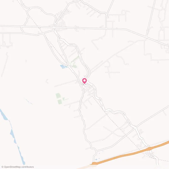 Map of the flower delivery area in Maringouin, Louisiana
