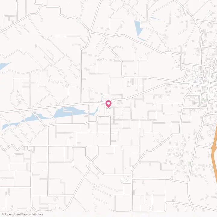 Map of the flower delivery area in Lawtell, Louisiana