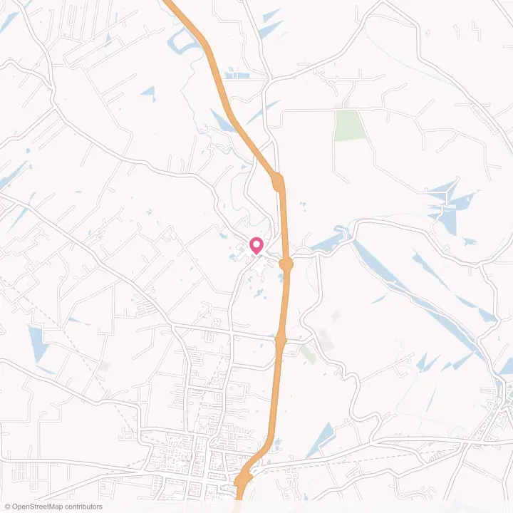 Map of the flower delivery area in Washington, Louisiana