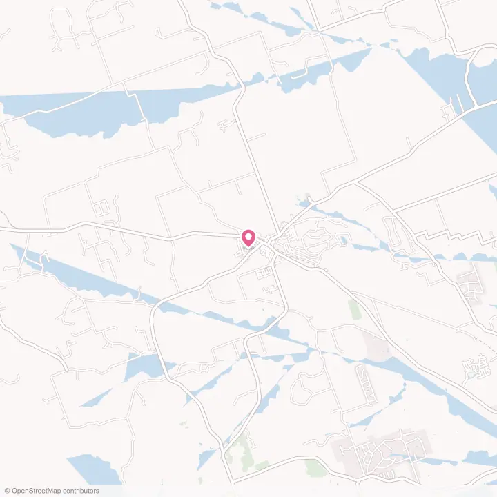Map of the flower delivery area in Bertram, Texas
