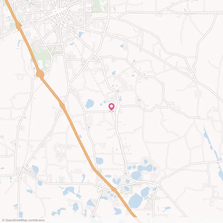Map of the flower delivery area in Dasher, Georgia