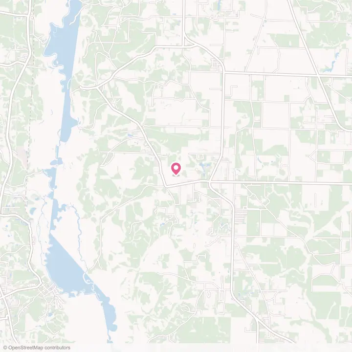 Map of the flower delivery area in Chumuckla, Florida