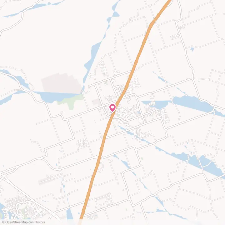 Map of the flower delivery area in Jarrell, Texas
