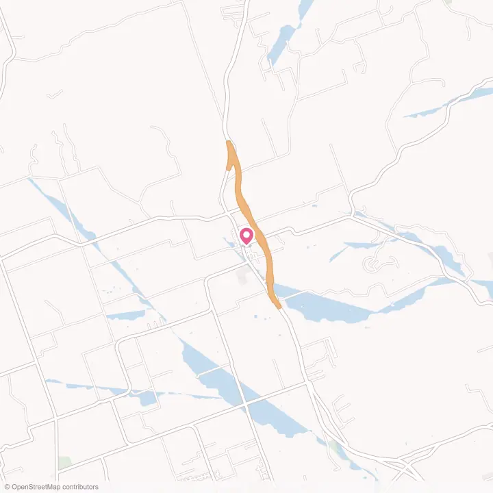 Map of the flower delivery area in Florence, Texas