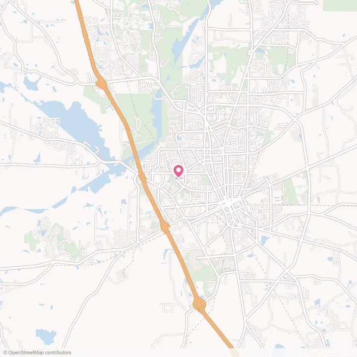 Map of the flower delivery area in Remerton, Georgia