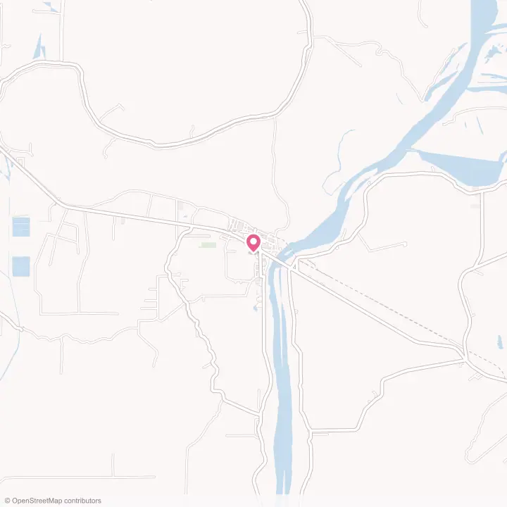 Map of the flower delivery area in Simmesport, Louisiana