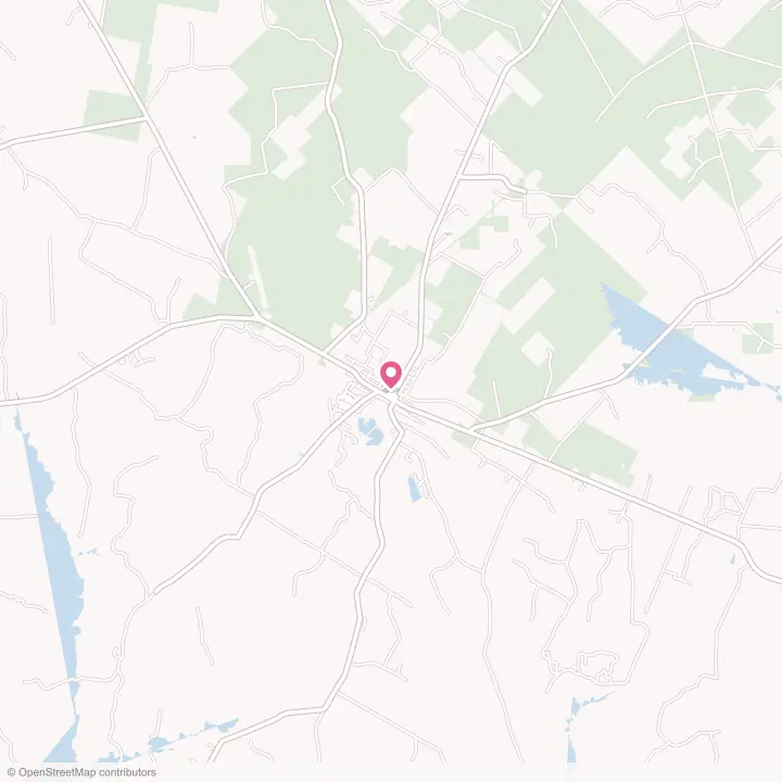 Map of the flower delivery area in Groveton, Texas