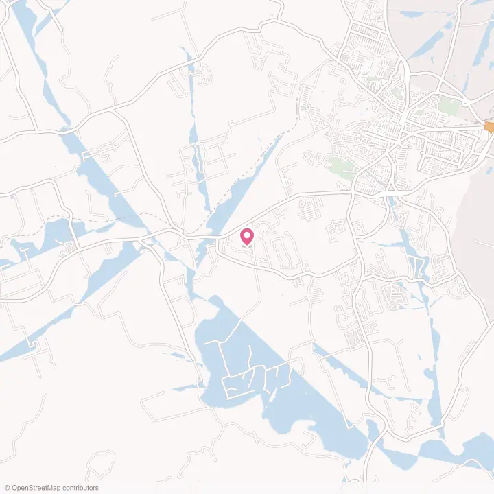 Map of the flower delivery area in Kempner, Texas