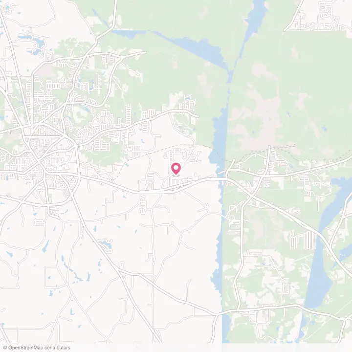 Map of the flower delivery area in Level Plains, Alabama