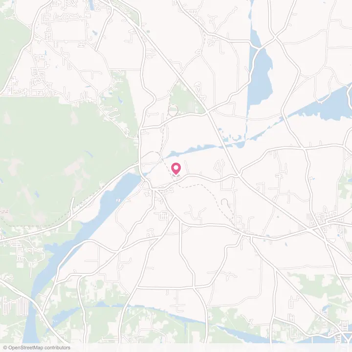 Map of the flower delivery area in Newton, Alabama