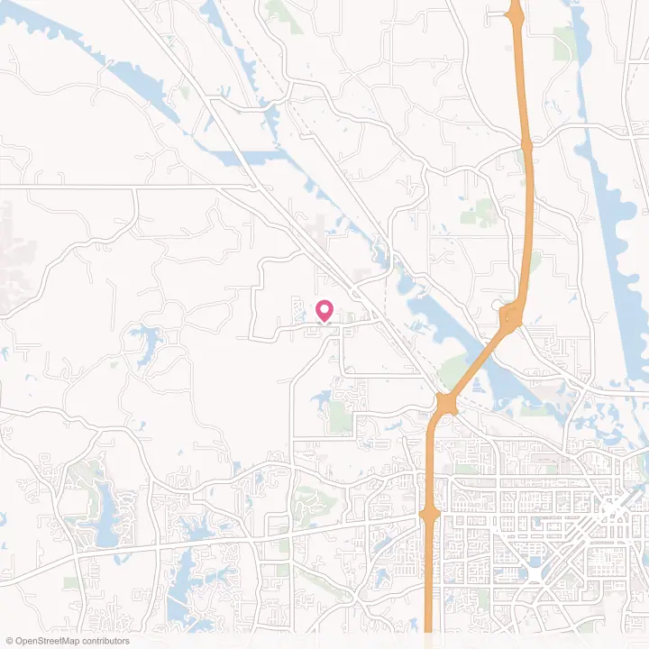 Map of the flower delivery area in Rawls Springs, Mississippi
