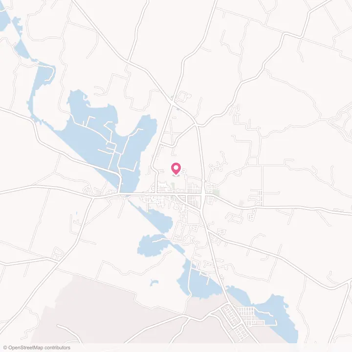 Map of the flower delivery area in Gatesville, Texas