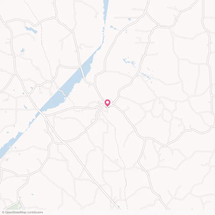 Map of the flower delivery area in Ariton, Alabama