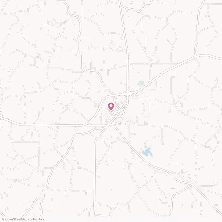 Map of the flower delivery area in Prentiss, Mississippi