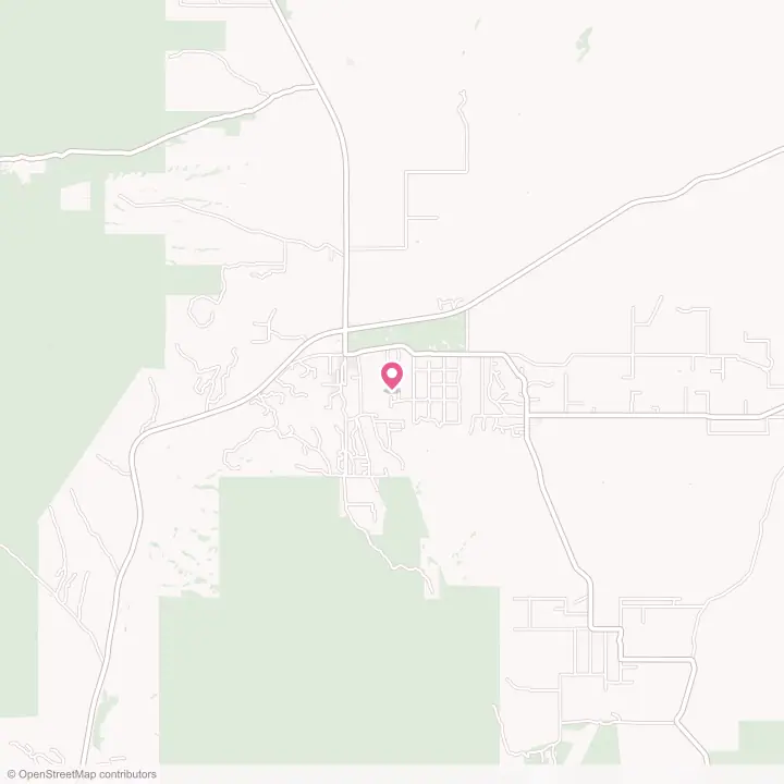 Map of the flower delivery area in Sonoita, Arizona