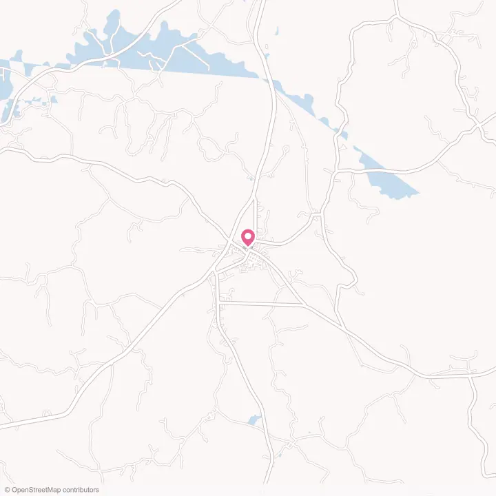 Map of the flower delivery area in Fayette, Mississippi