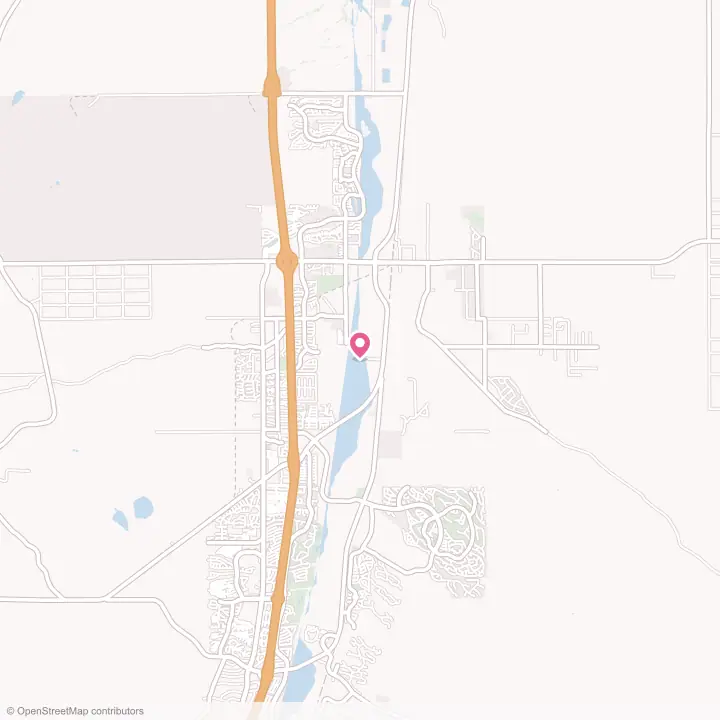 Map of the flower delivery area in Sahuarita, Arizona