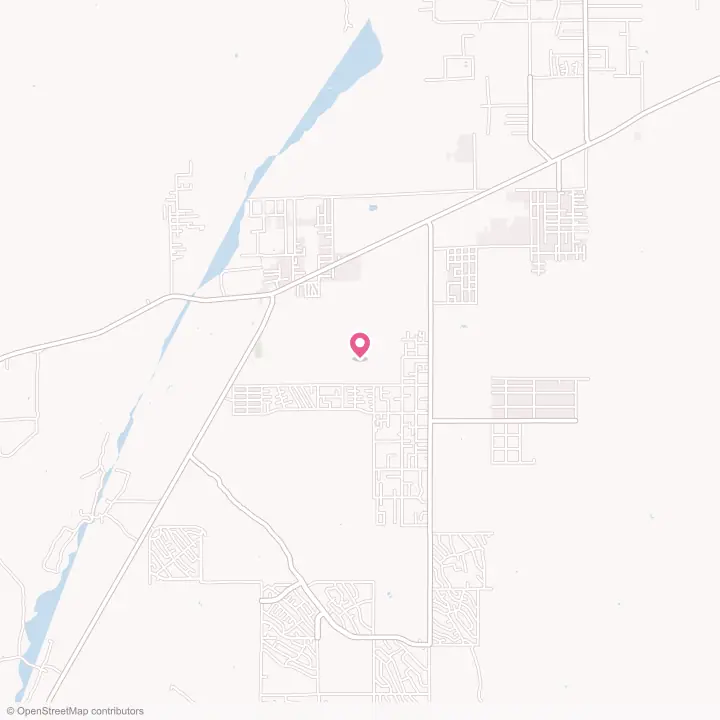 Map of the flower delivery area in Three Points, Arizona