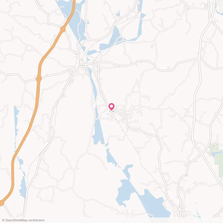 Map of the flower delivery area in Stonewall, Mississippi
