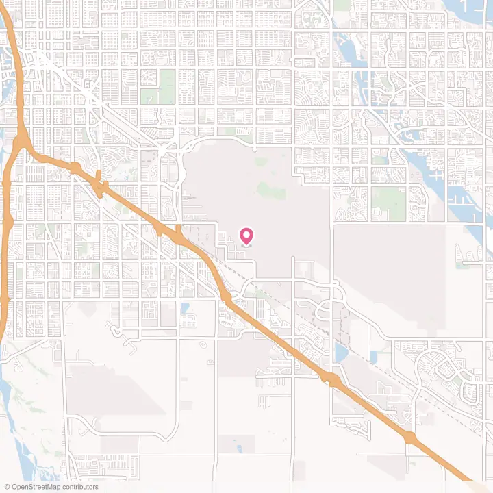 Map of the flower delivery area in Tucson, Arizona
